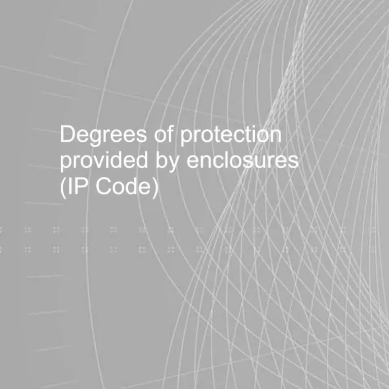 IP ratings General Testing Requirements, Acceptance Criteria, and Compliance Responsibility